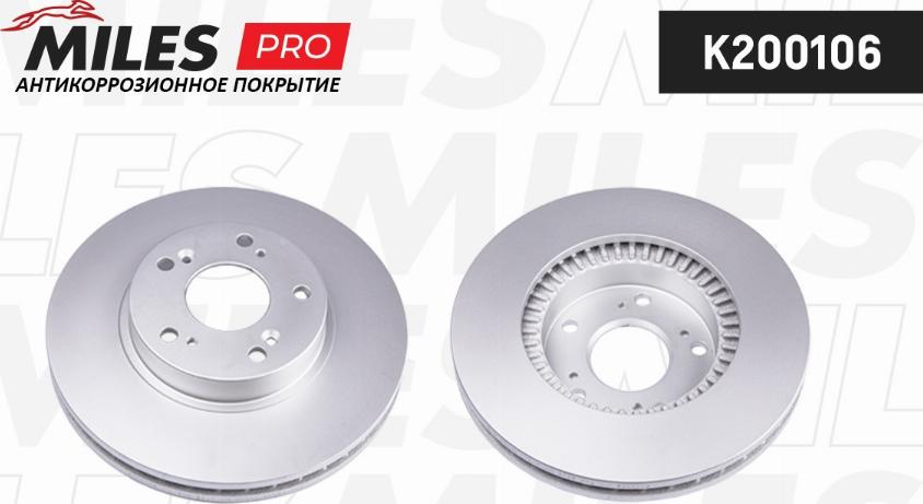 Miles K200106 - Спирачен диск vvparts.bg