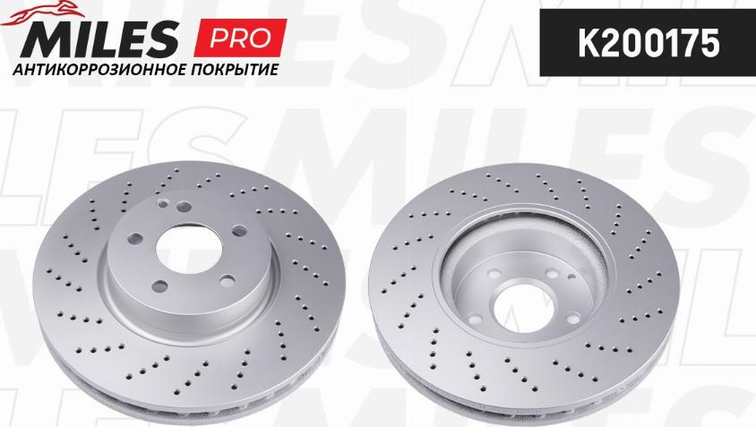 Miles K200175 - Спирачен диск vvparts.bg