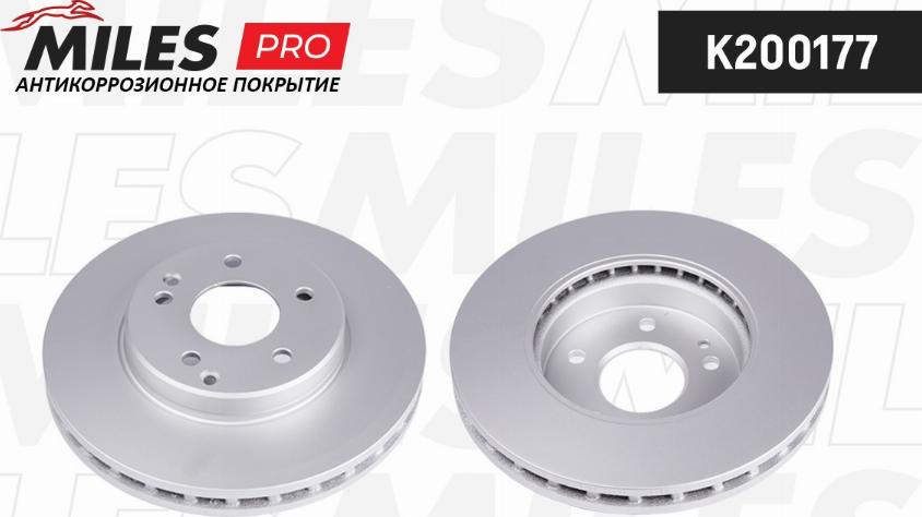 Miles K200177 - Спирачен диск vvparts.bg