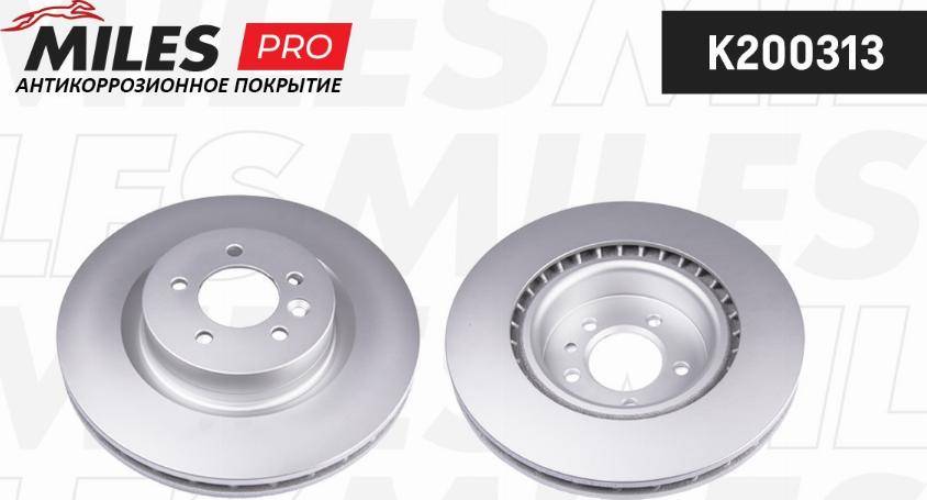 Miles K200313 - Спирачен диск vvparts.bg