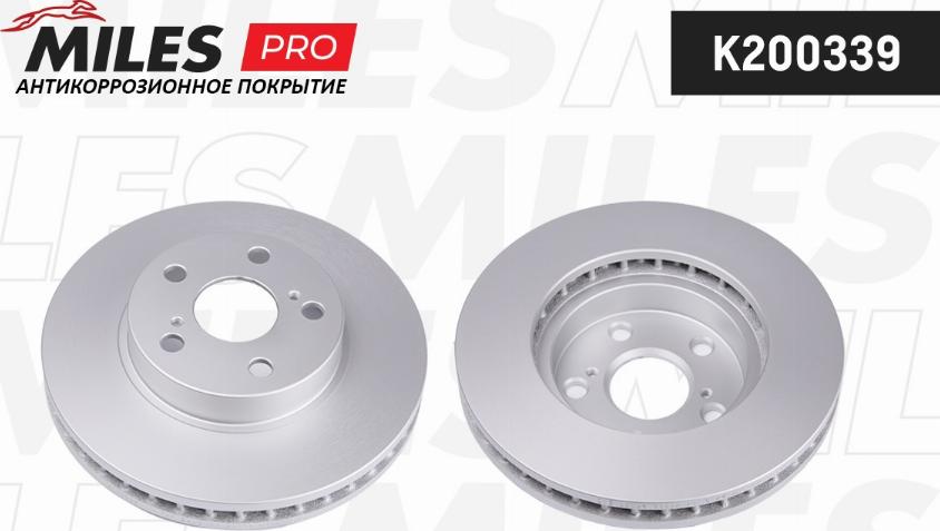 Miles K200339 - Спирачен диск vvparts.bg