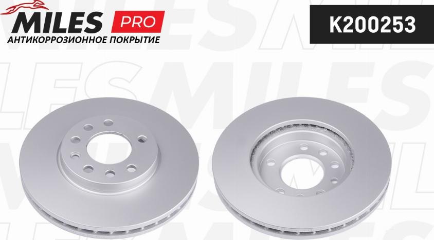 Miles K200253 - Спирачен диск vvparts.bg