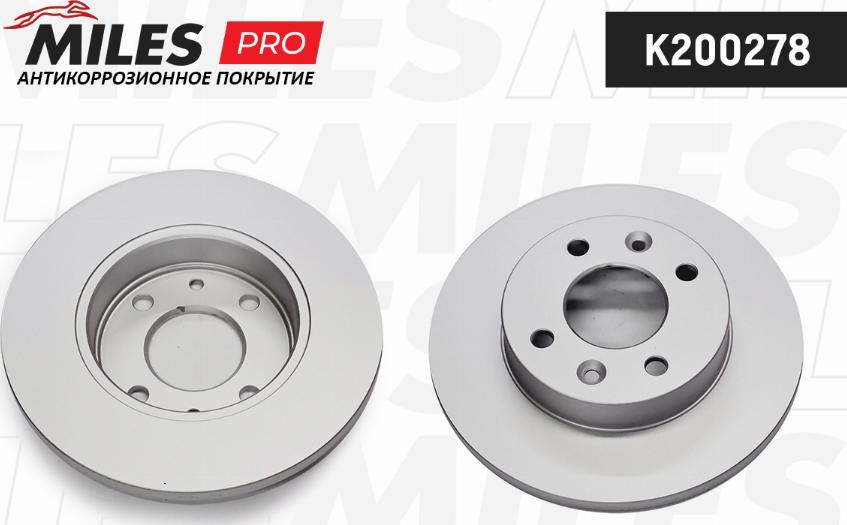 Miles K200278 - Спирачен диск vvparts.bg