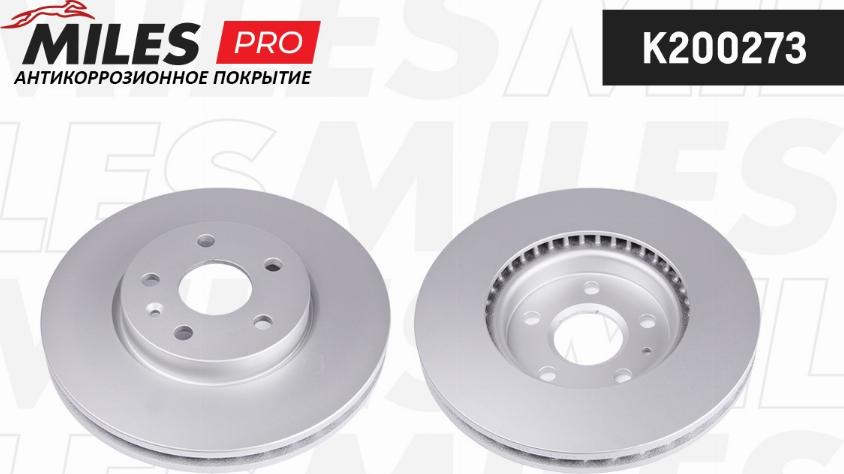 Miles K200273 - Спирачен диск vvparts.bg