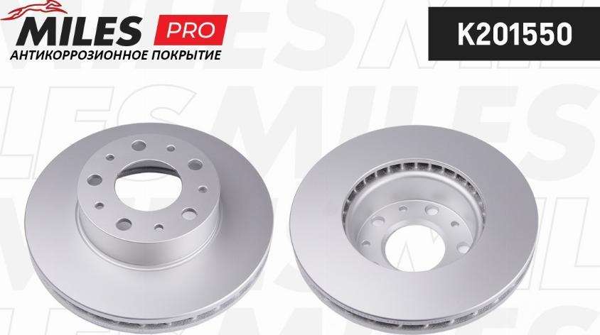 Miles K201550 - Спирачен диск vvparts.bg