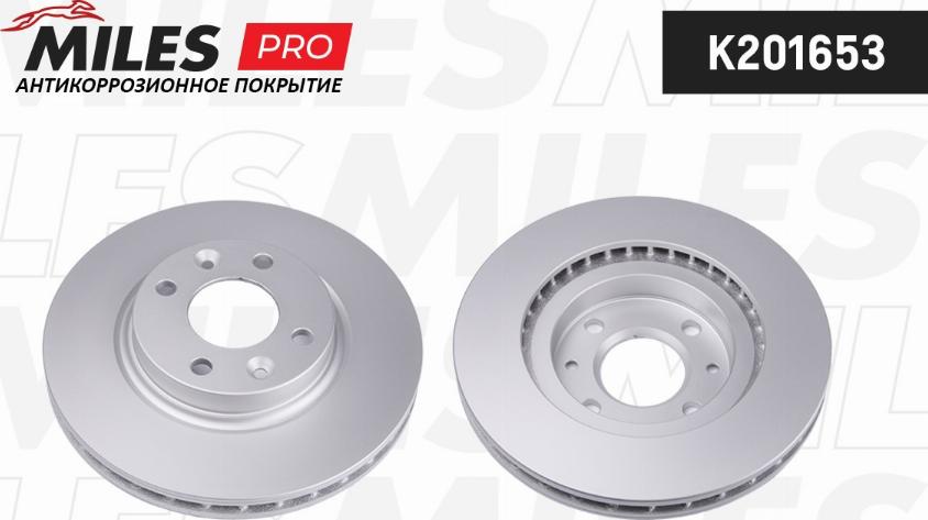 Miles K201653 - Спирачен диск vvparts.bg