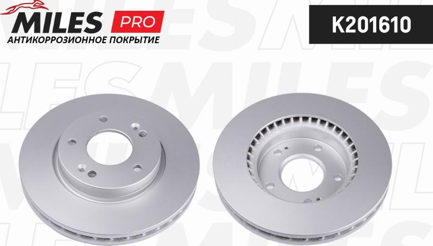 Miles K201610 - Спирачен диск vvparts.bg