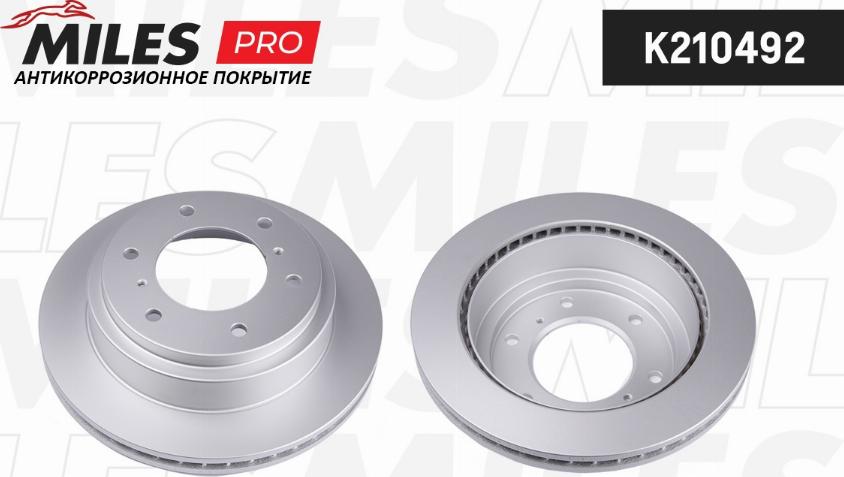 Miles K210492 - Спирачен диск vvparts.bg