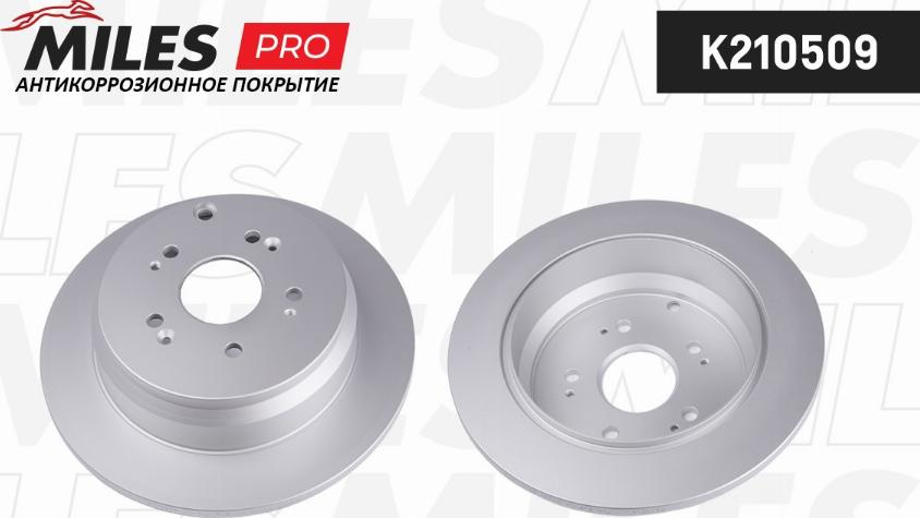 Miles K210509 - Спирачен диск vvparts.bg