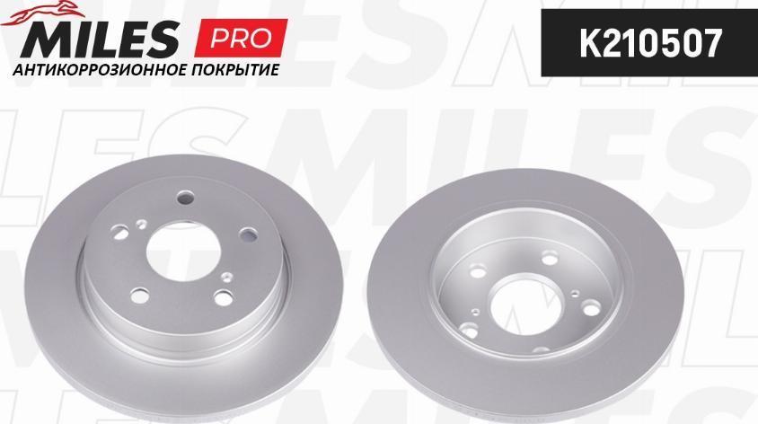 Miles K210507 - Спирачен диск vvparts.bg