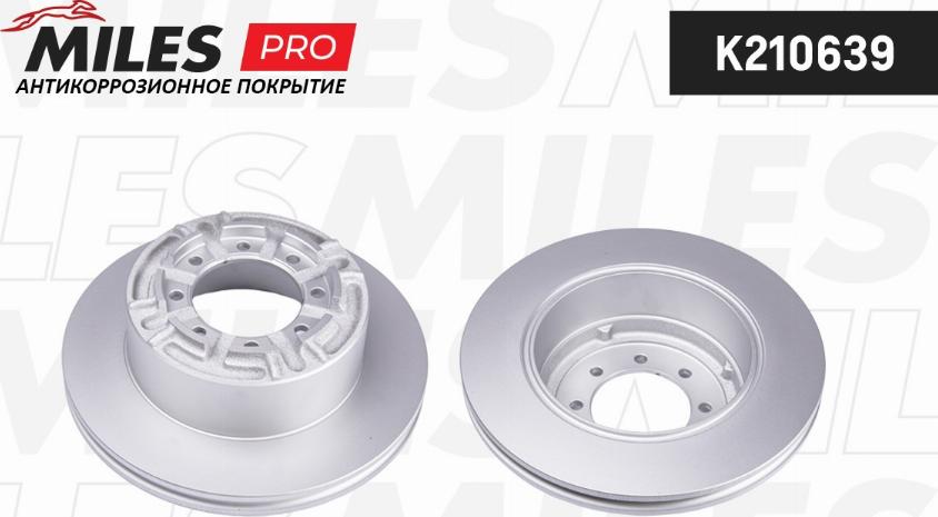 Miles K210639 - Спирачен диск vvparts.bg