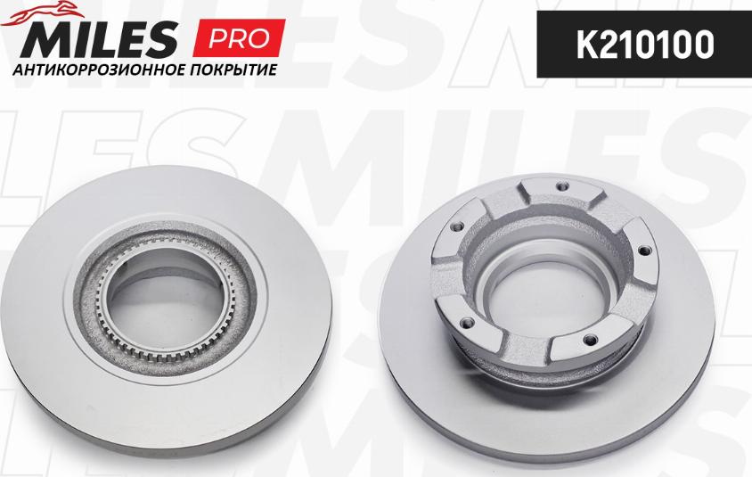 Miles K210100 - Спирачен диск vvparts.bg