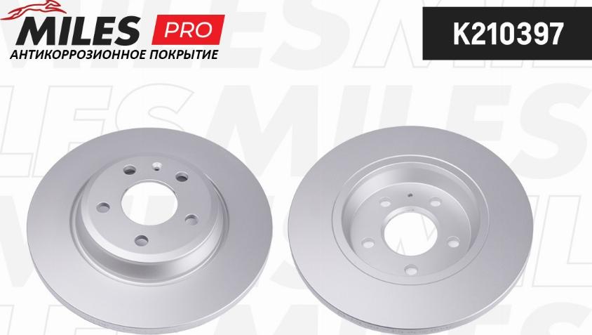 Miles K210397 - Спирачен диск vvparts.bg