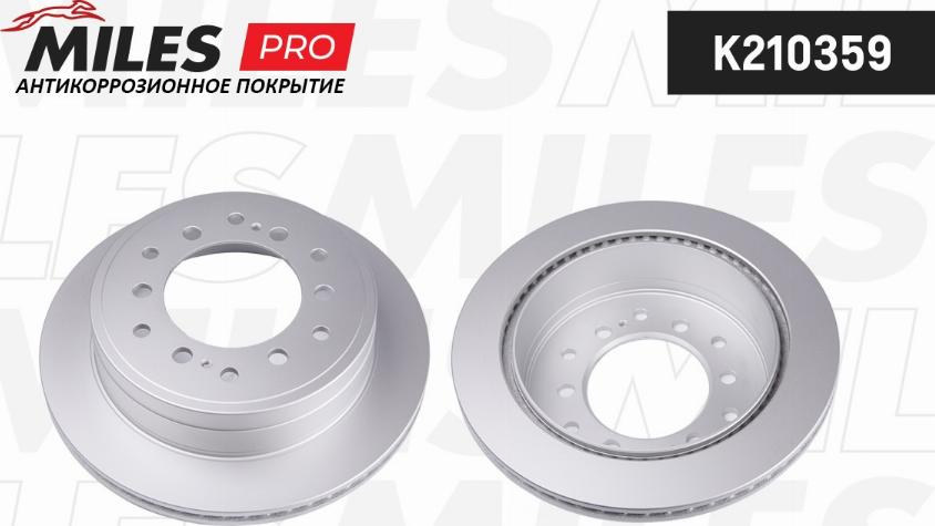 Miles K210359 - Спирачен диск vvparts.bg