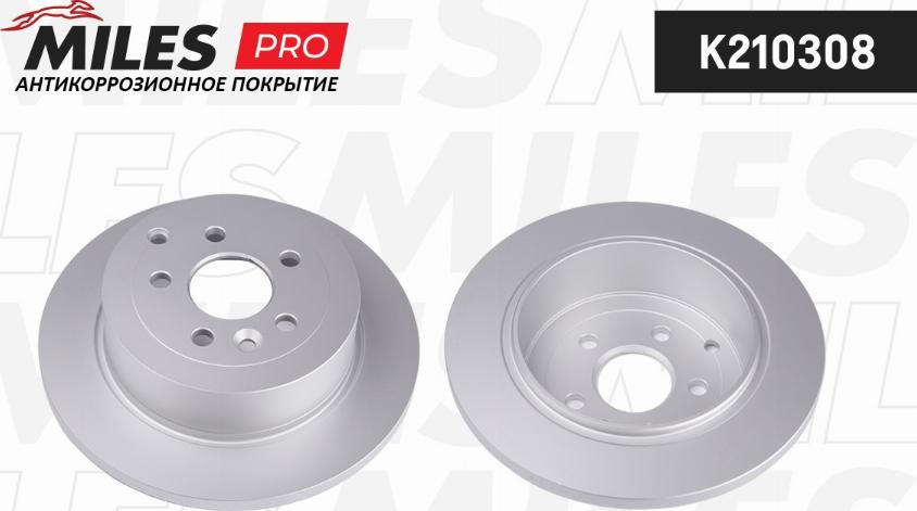 Miles K210308 - Спирачен диск vvparts.bg