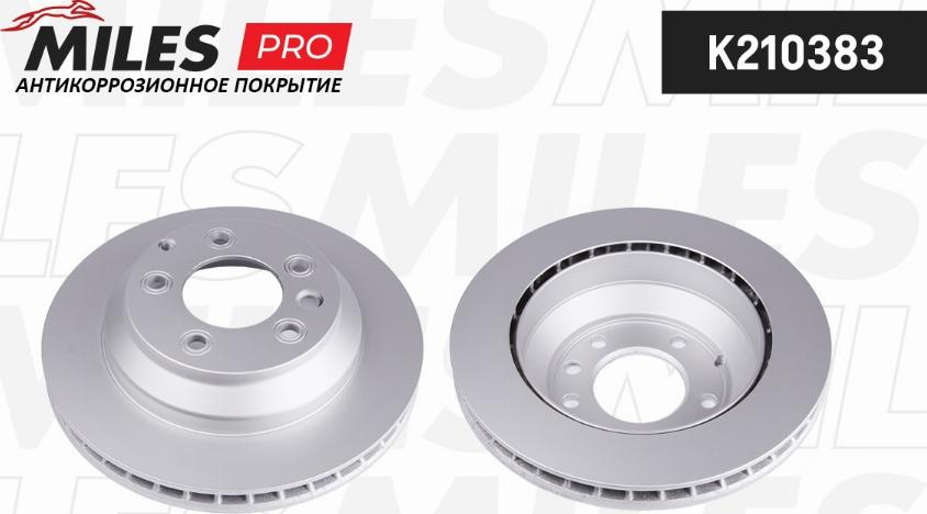 Miles K210383 - Спирачен диск vvparts.bg