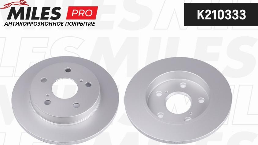 Miles K210333 - Спирачен диск vvparts.bg