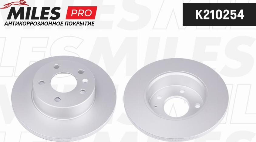 Miles K210254 - Спирачен диск vvparts.bg