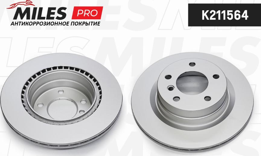 Miles K211564 - Спирачен диск vvparts.bg