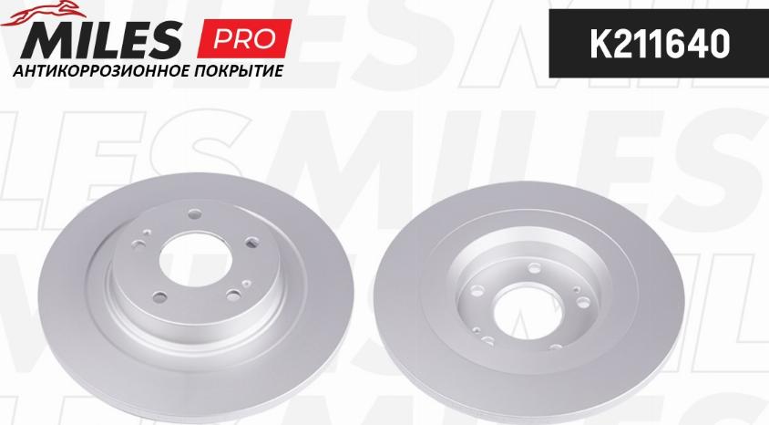 Miles K211640 - Спирачен диск vvparts.bg