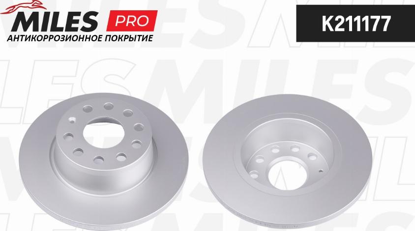 Miles K211177 - Спирачен диск vvparts.bg