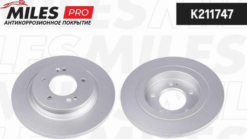 Miles K211747 - Спирачен диск vvparts.bg