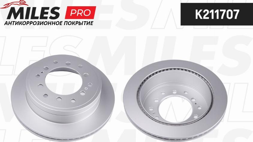 Miles K211707 - Спирачен диск vvparts.bg