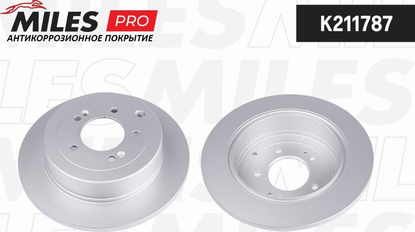 Miles K211787 - Спирачен диск vvparts.bg