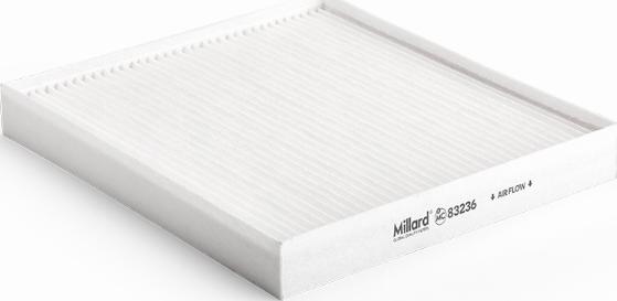 Millard FILTERS MC-83236 - Филтър купе (поленов филтър) vvparts.bg