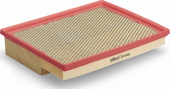 Millard FILTERS MK5948 - Въздушен филтър vvparts.bg