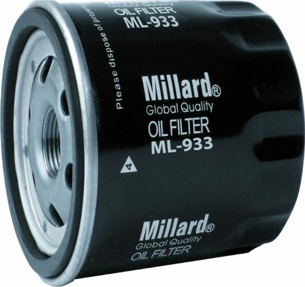 Millard FILTERS ML-933 - Маслен филтър vvparts.bg