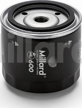 Millard FILTERS ML600 - Маслен филтър vvparts.bg