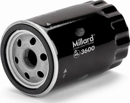 Millard FILTERS ML-3600 - Маслен филтър vvparts.bg