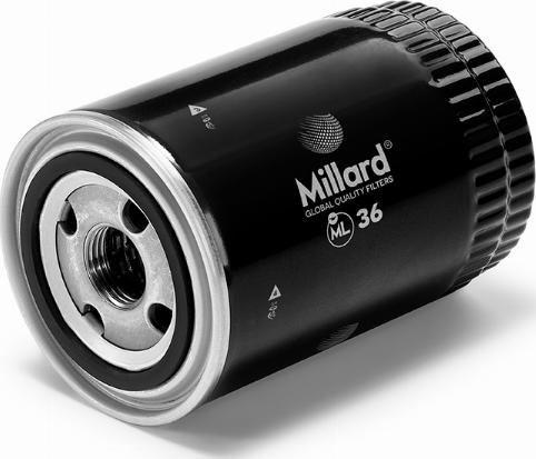 Millard FILTERS ML-36 - Маслен филтър vvparts.bg