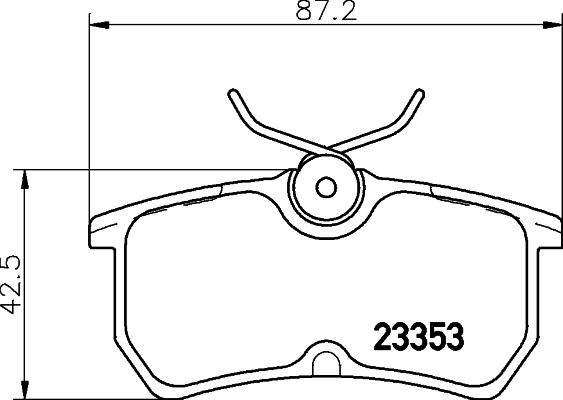 Mintex MDK0184 - Спирачен комплект, дискови спирачки vvparts.bg