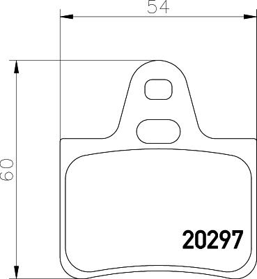 Mintex MDB1077 - Комплект спирачно феродо, дискови спирачки vvparts.bg