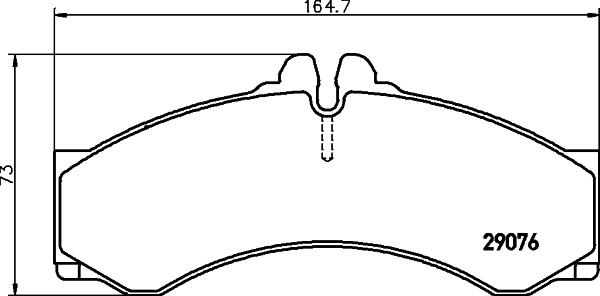 Mintex MDB1802 - Комплект спирачно феродо, дискови спирачки vvparts.bg