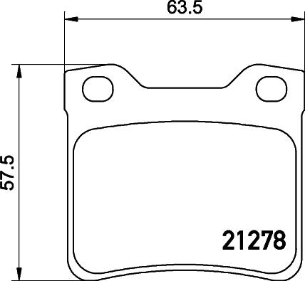 Mintex MDB1834 - Комплект спирачно феродо, дискови спирачки vvparts.bg