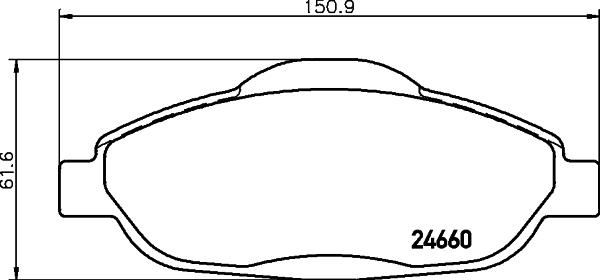 Mintex MDK0233 - Спирачен комплект, дискови спирачки vvparts.bg