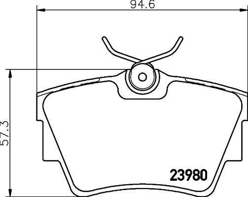 Mintex MVK0051 - Спирачен комплект, дискови спирачки vvparts.bg