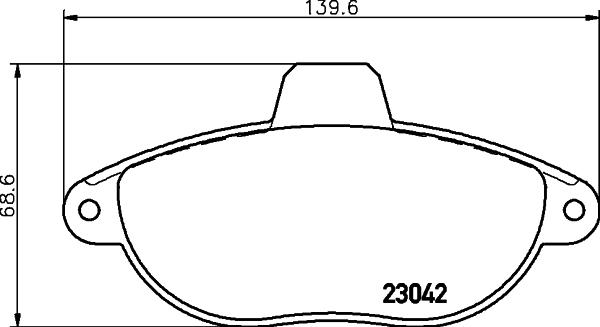 Mintex MDK0126 - Спирачен комплект, дискови спирачки vvparts.bg