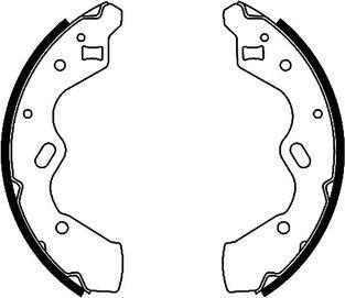 Mintex MFR461 - Комплект спирачна челюст vvparts.bg