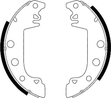 Mintex MFR55 - Комплект спирачна челюст vvparts.bg