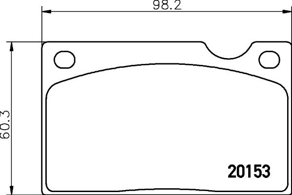 Mintex MGB576 - Комплект спирачно феродо, дискови спирачки vvparts.bg