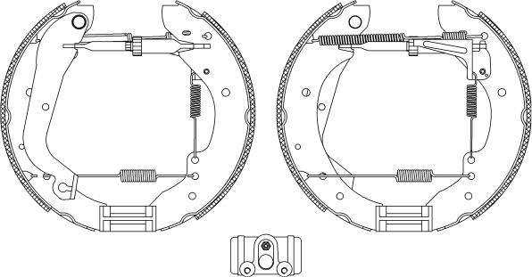 Mintex MSP090 - Комплект спирачна челюст vvparts.bg