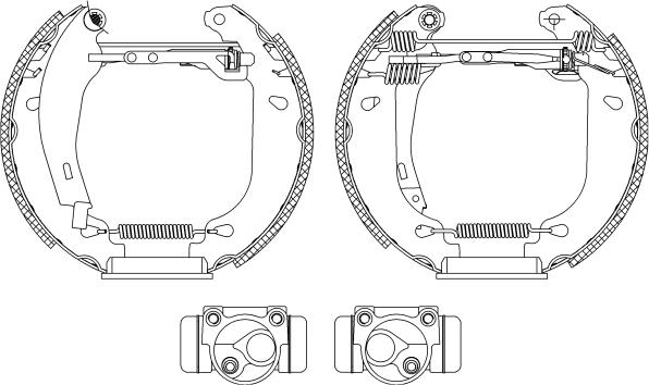 Mintex MSP075 - Комплект спирачна челюст vvparts.bg