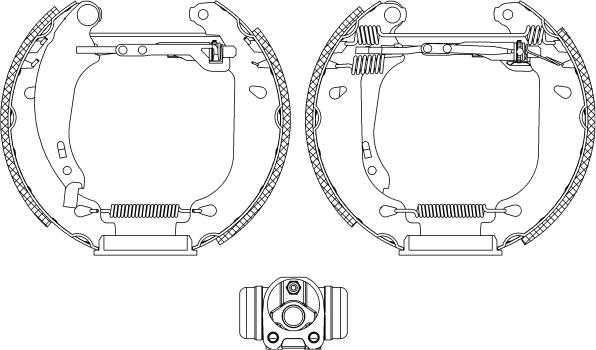 Mintex MSP179 - Комплект спирачна челюст vvparts.bg