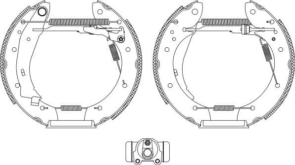 Mintex MSP175 - Комплект спирачна челюст vvparts.bg