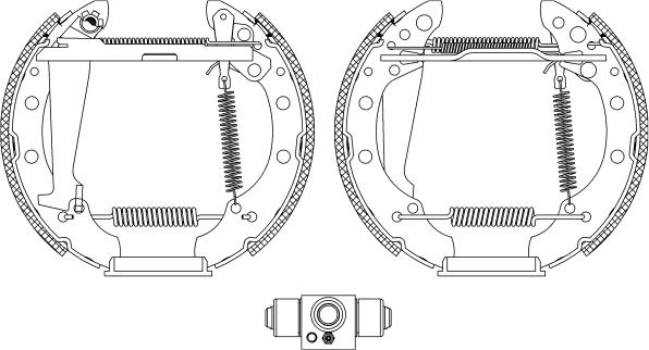 Mintex MSP315 - Комплект спирачна челюст vvparts.bg