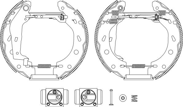 Mintex MSP332 - Комплект спирачна челюст vvparts.bg